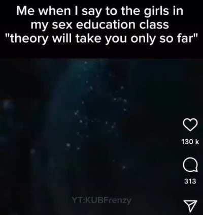 What do you want from theory alone