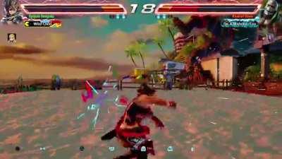 After 2 years of playing Tekken, I've never had a whiff punish better than this.