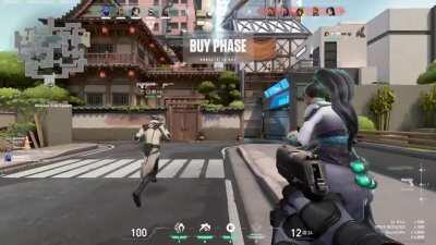 Extremely broken glitch for killjoy on split, guarantees a win!!!!!