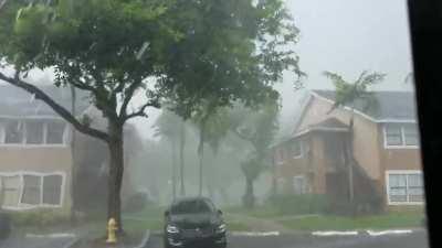 Thunderstorm in South Florida