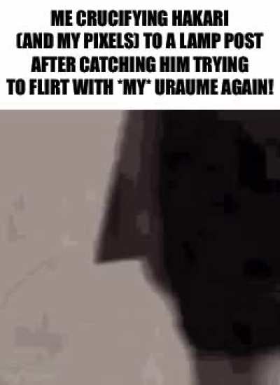 What part of MY Uraume do you not understand you stupid gambling addicted chaser!!!