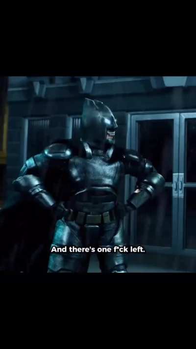 Batman gives zero f*cks