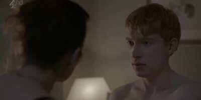 Hayley Atwell checking if Domhnall Gleeson's character had a physical response was actually an important plot point in Black Mirror (S2E1)