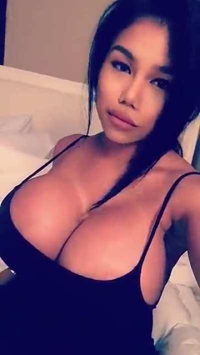 She has two very large talents there