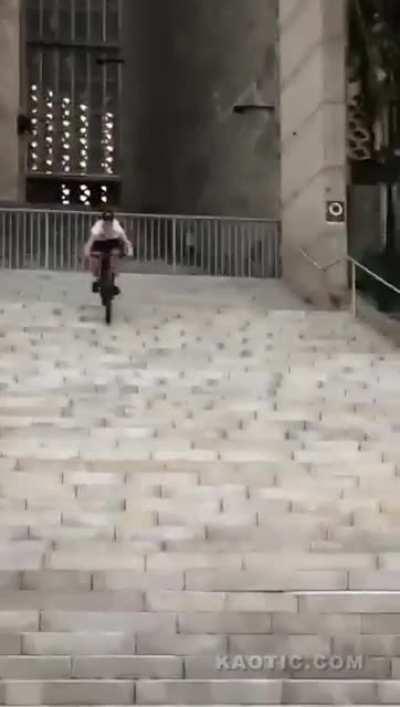 What goes downstairs alone or in pairs?