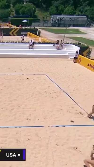 Volleyball player is Wonder Woman 🔥💯