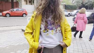 Cloudy day, perfect for some flashing!