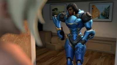 Mercy x Pharah The Valentine Low (nyl) [overwatch] (short movie)