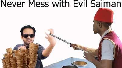 You have seen the turkish ice cream guy right?