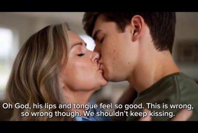 A Mother & Son Kissing Prank