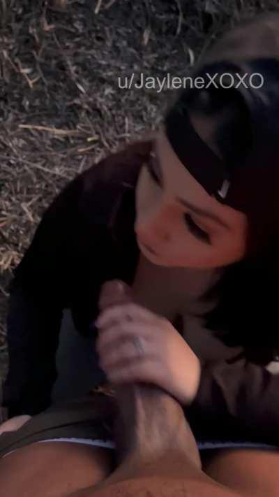 My husband and I went hiking with u/Miles_BlackX and we couldn't wait to get back to the house so we had to take a break. My husband handed Miles the phone while he went to keep look out and these two guys almost caught us