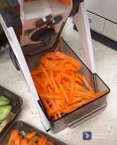 One hand slicing tool