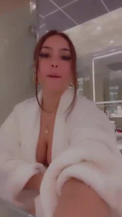 Her cleavage is amazing!