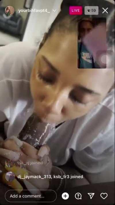 Showed on live just now