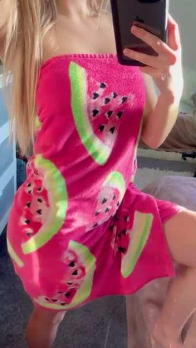 Oops, my towel disappeared! Hope you like what you see... 🙈💕 [19]