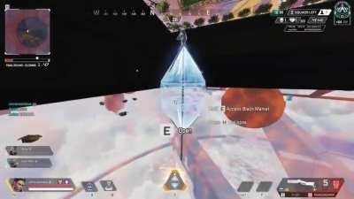 I accidentally glitched underground on accident and won the game!