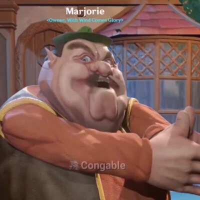 When you buy something from Marjorie....