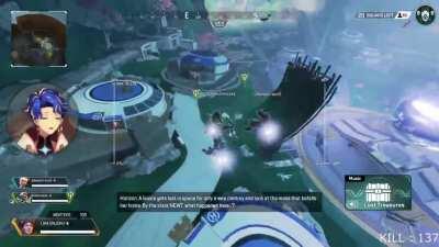 Roberu randomly joins Astel's call to tell him good luck and good night. Astel responds by breaking the sound barrier. 🍷: 