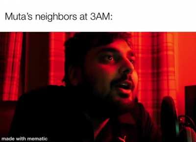 Those neighbors really go wild...