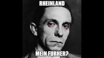 Adolf Hitler gets too high and selects the wrong focus