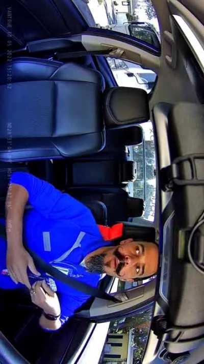 I'm always apprehensive about anyone eating in my car and didn't do myself any favors by spilling trailmix in my car. VOLUME WARNING: I hated myself in that moment.