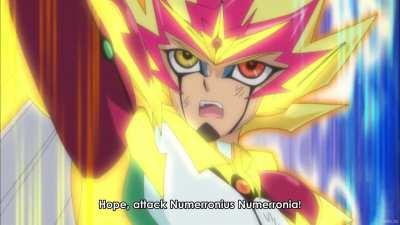 Yuma and Nasch defeat Don Thousand with Utopia's 204,000 ATK