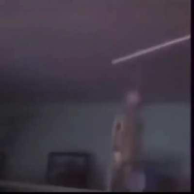 Scientist performs an unconventional experiment