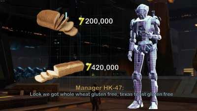 bounty hunter visits the bread bank