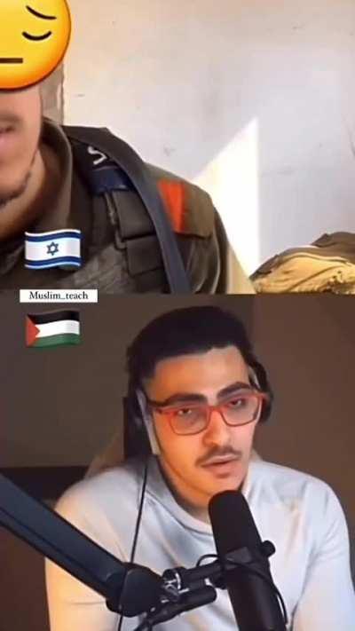 A chat with soldiers