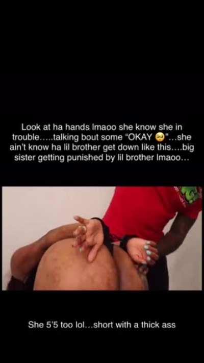 My sister thought she could disrespect me so I had to teach her lesson 👿👹