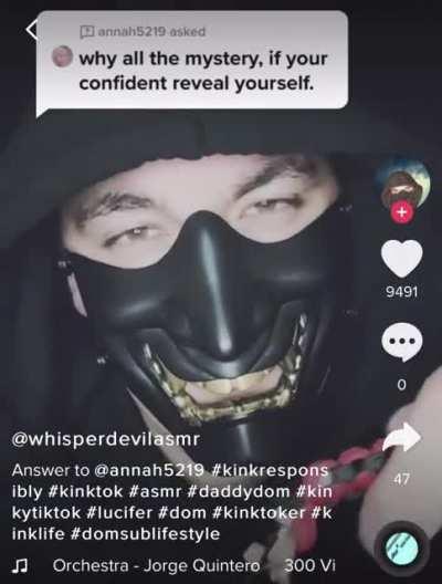 Well that’s a lotta big words just to say “cause I’m a pussy”