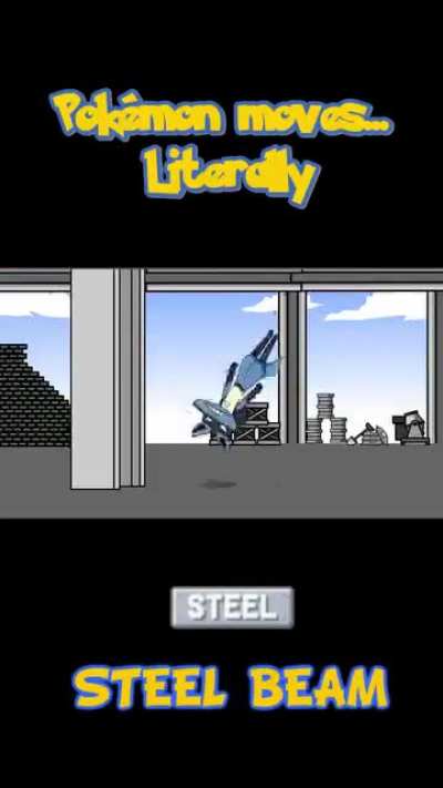 Lucario using Steel Beam