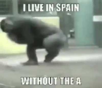 I live in Spain without the S