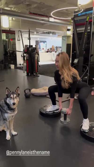 Penny working out - IG October 2025