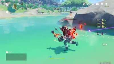 [Bug] This damn fatui won't stop chasing meee