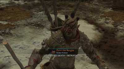 Been playing for a few years and never had this scar, thought this was cool.