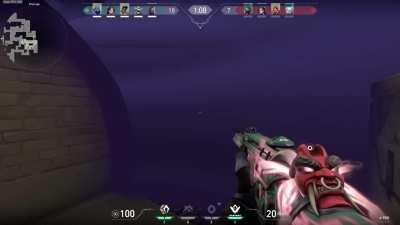 Obliterated them in ~0.2 seconds.