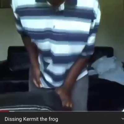 Kermit will not recover from this one