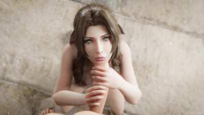Aerith Handjob & Blowjob (Soba)