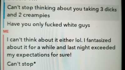 The day after text message