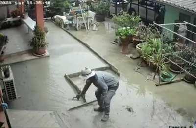 Dude just wants to finish the job