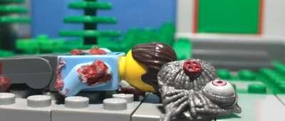 Michael Pukes Ennard (FNaF Stop Motion)(Light Gore)