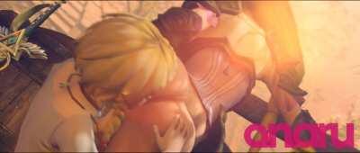 Linkle enjoys the princess's cake peach