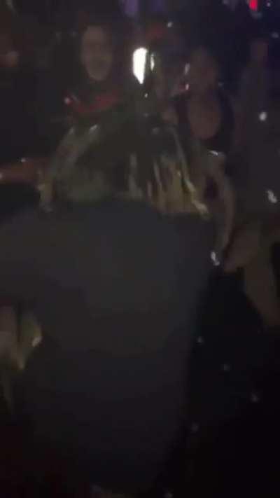 bro took “im beatin it up” literally