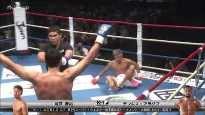 Chingiz Allazov's incredible K-1 World GP run in 2017, to become the new K-1 Super Welterweight Champion. He returns this Friday, taking on late-replacement Smokin' Jo Nattawut in the ONE Featherweight GP Semi-Final!