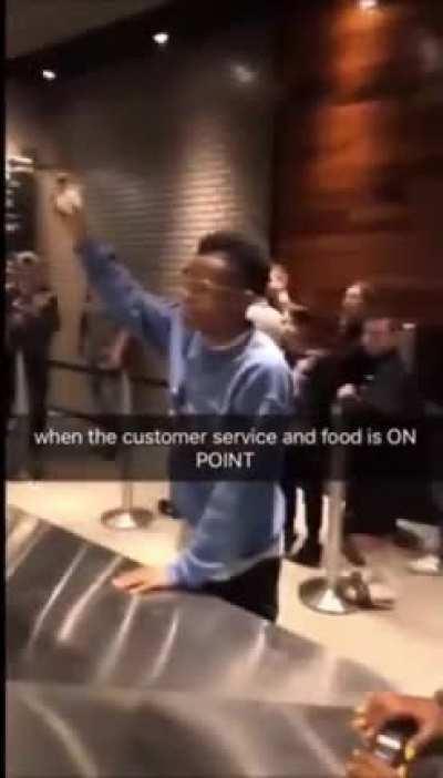 Who made this burger, man?