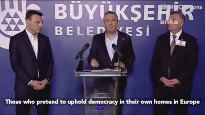 Özgür Özel konuşması İngilizce altyazılı