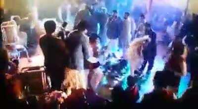 Let me celebrate this wedding by firing this machine gun.