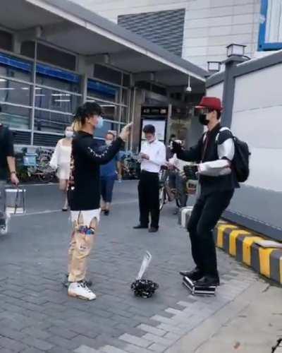 The movements are pleasing to the eye