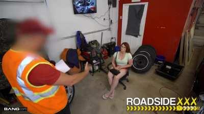 WHITE MODEL WITH NICE BIG BOOBS BESS BREAST FUCKED BY A LONG BLACK DICK